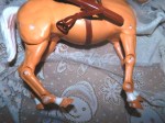johnny west articulated horse c